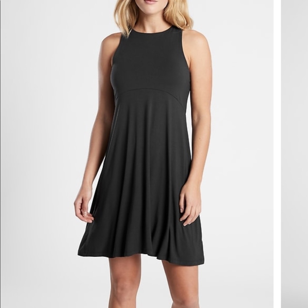 Black/Grey Athleta Santorini Dress XS